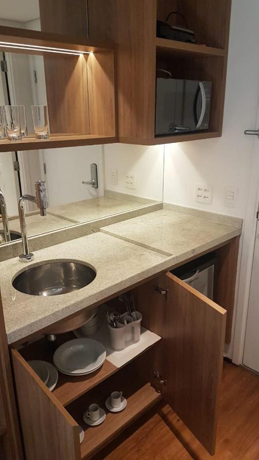 Loft Com Piscina, Academia, 100 Metros Do Metro Lejlighed São Paulo Eksteriør billede