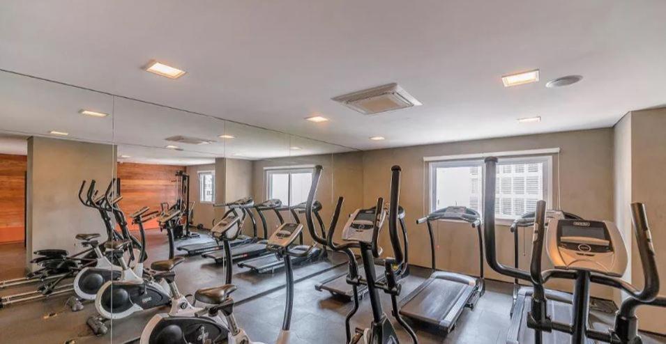 Loft Com Piscina, Academia, 100 Metros Do Metro Lejlighed São Paulo Eksteriør billede
